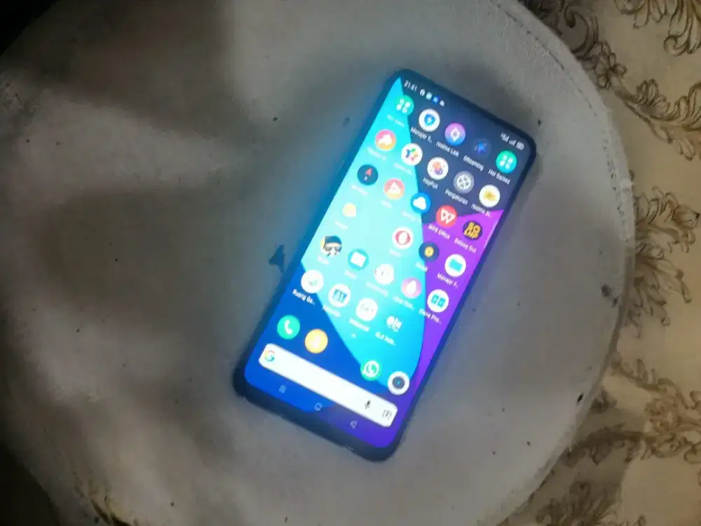 Realme x ram 4/128 minus finger print of SM pemakaian aja hp cas