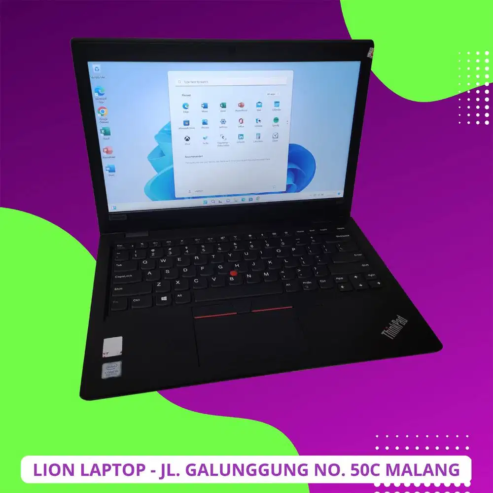 Core i5 Gen 8 RAM 8GB SSD 256GB Lenovo Thinkpad L390 [07|06]