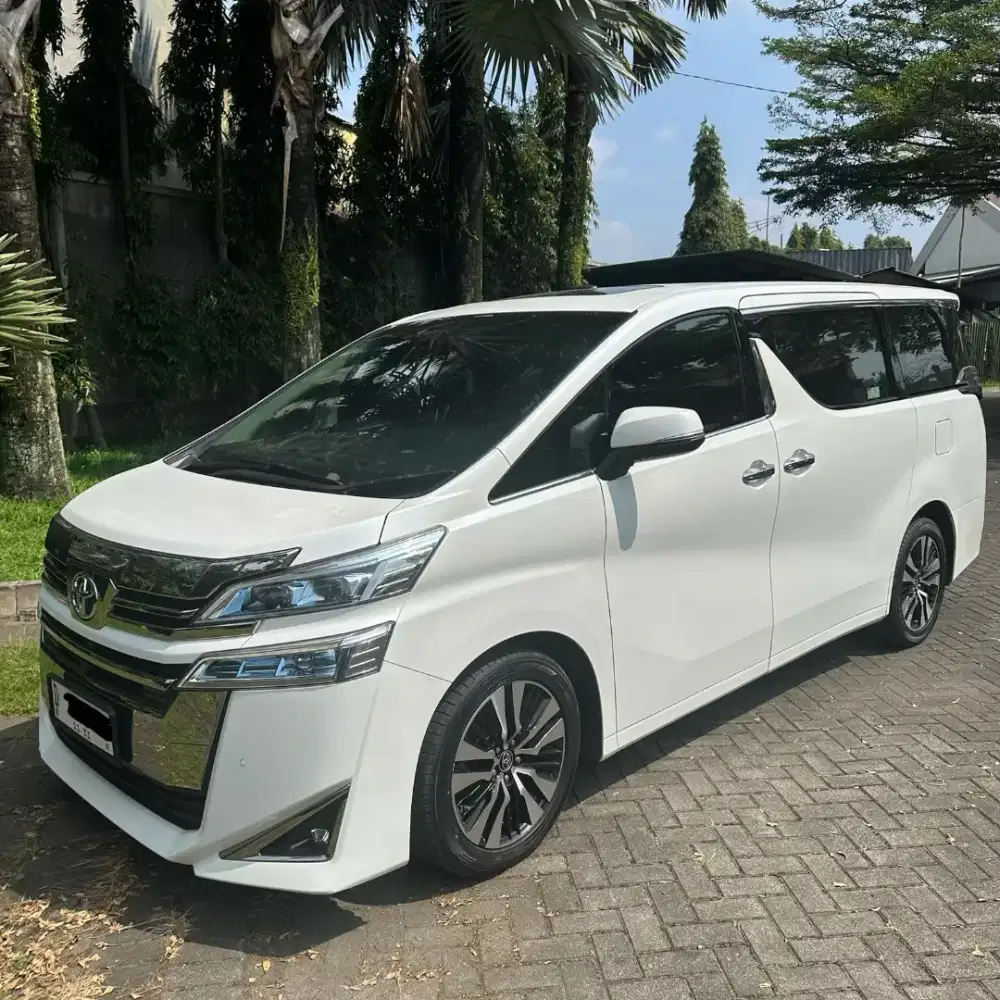 2019 toyota vellfire 2.5 g atpm record bukan alphard zg sc