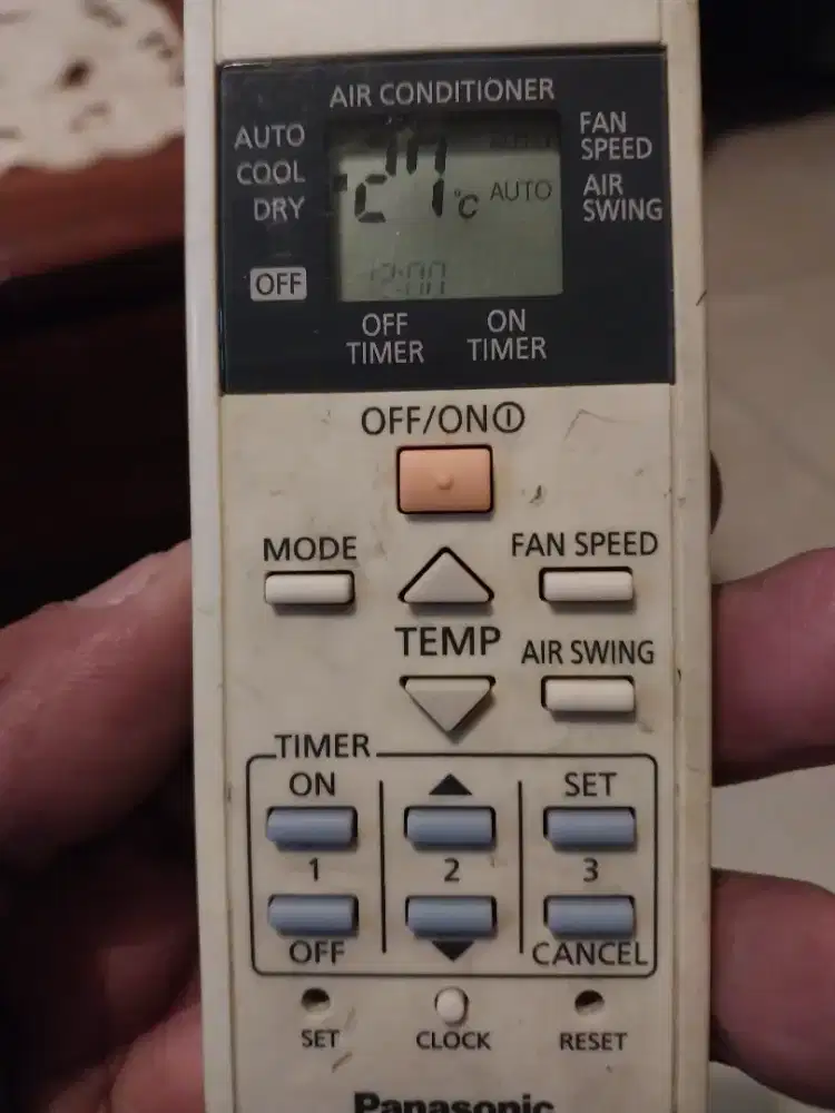 remot ac originil  panasonic & sharp