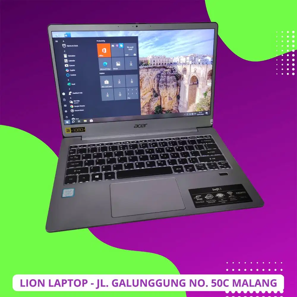 Super Slim Core i5 Gen 8 8/25 Acer Swift 3 SF313-51 [07|06]