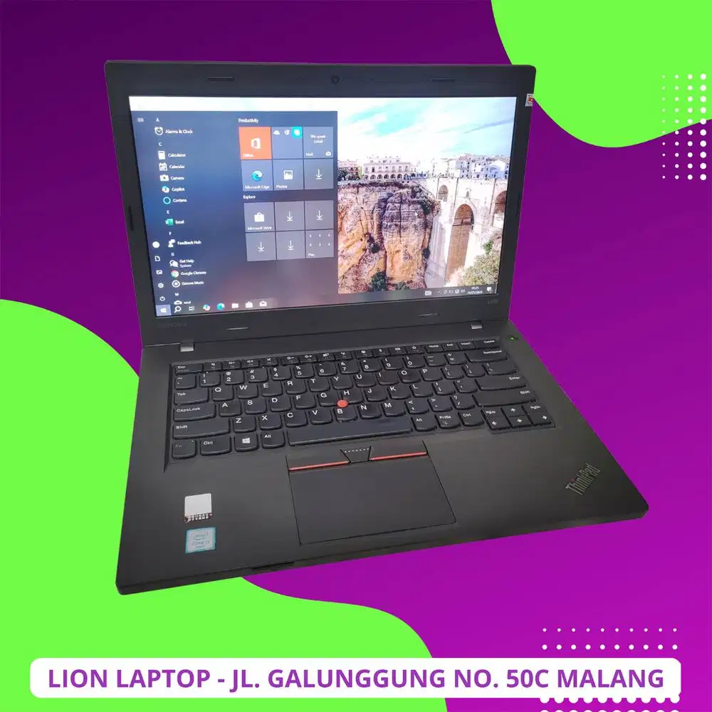 RAM 8GB Core i5 SSD Murah Lenovo Thinkpad L470 [07|06]