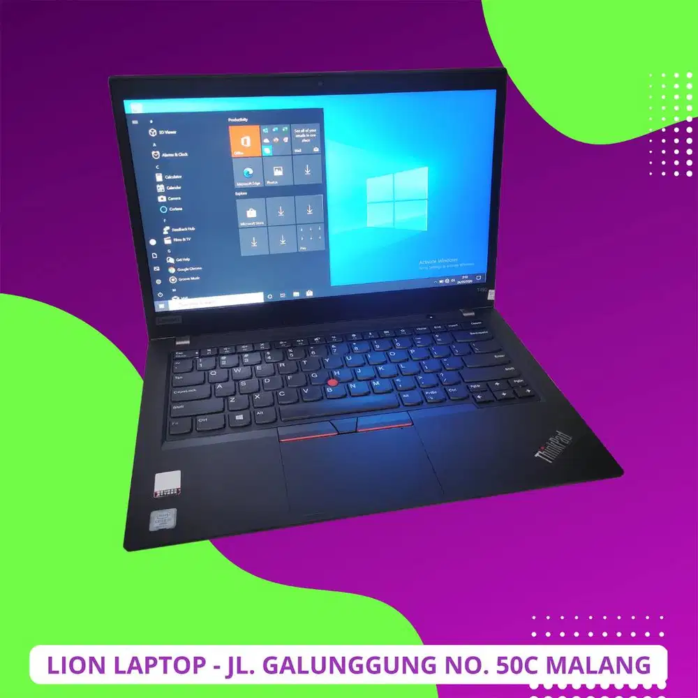 Core i7 gen 8 RAM 8GB SSD 256 Lenovo Thinkpad T490 [07|06]