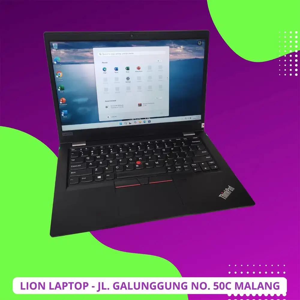 i5 Gen 10 Slim RAM 8GB SSD 256GB Lenovo Thinkpad L13 [07|06]