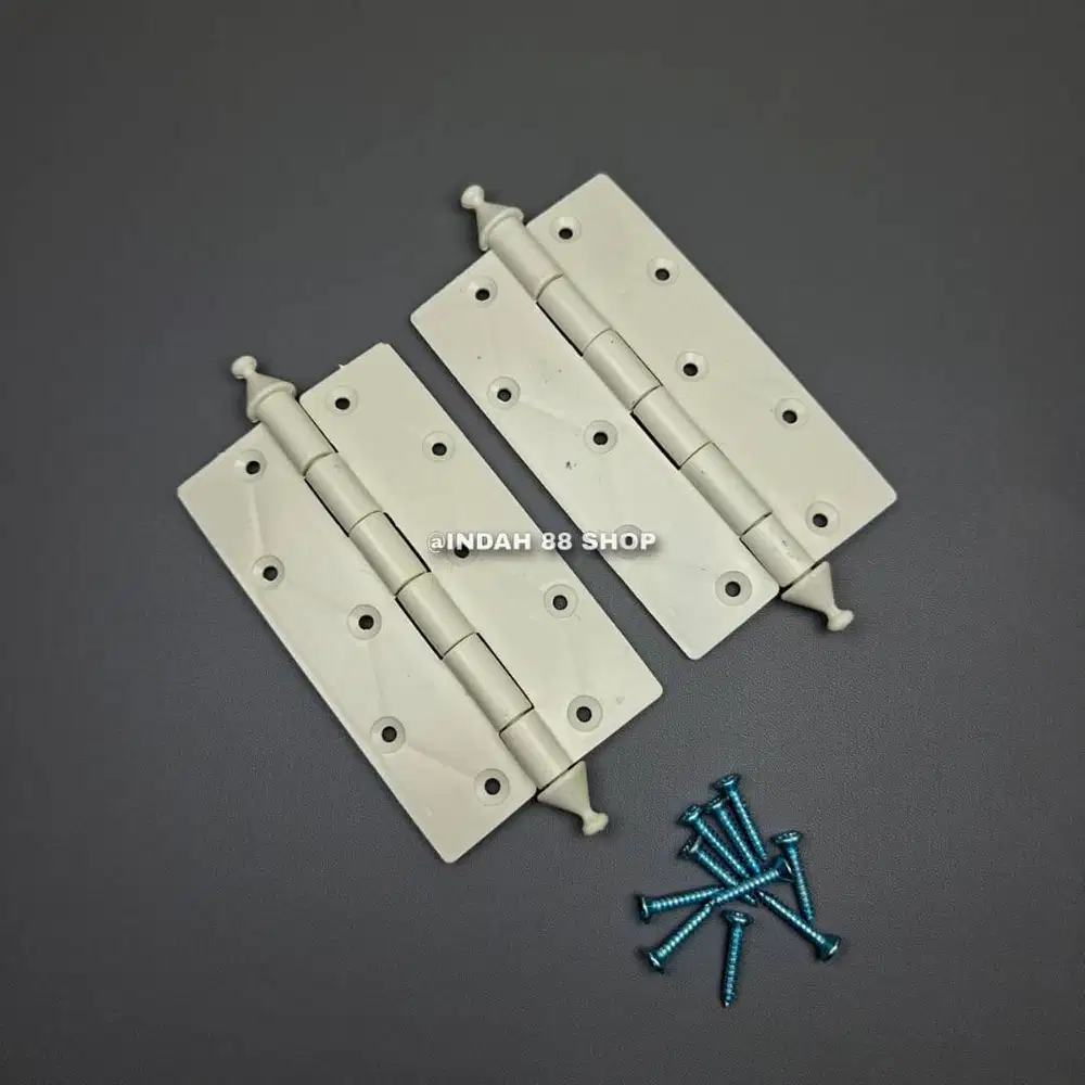 Engsel Pintu Plastik Pvc / Engsel Pintu Kamar Mandi