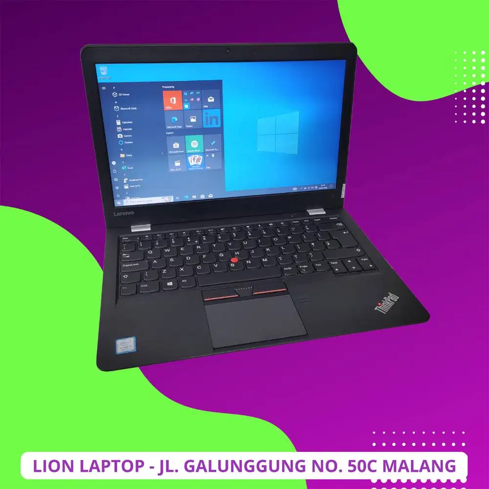 Core i5 gen 7 RAM 8GB SSD 256GB Murah Lenovo Thinkpad 13 [07|06]