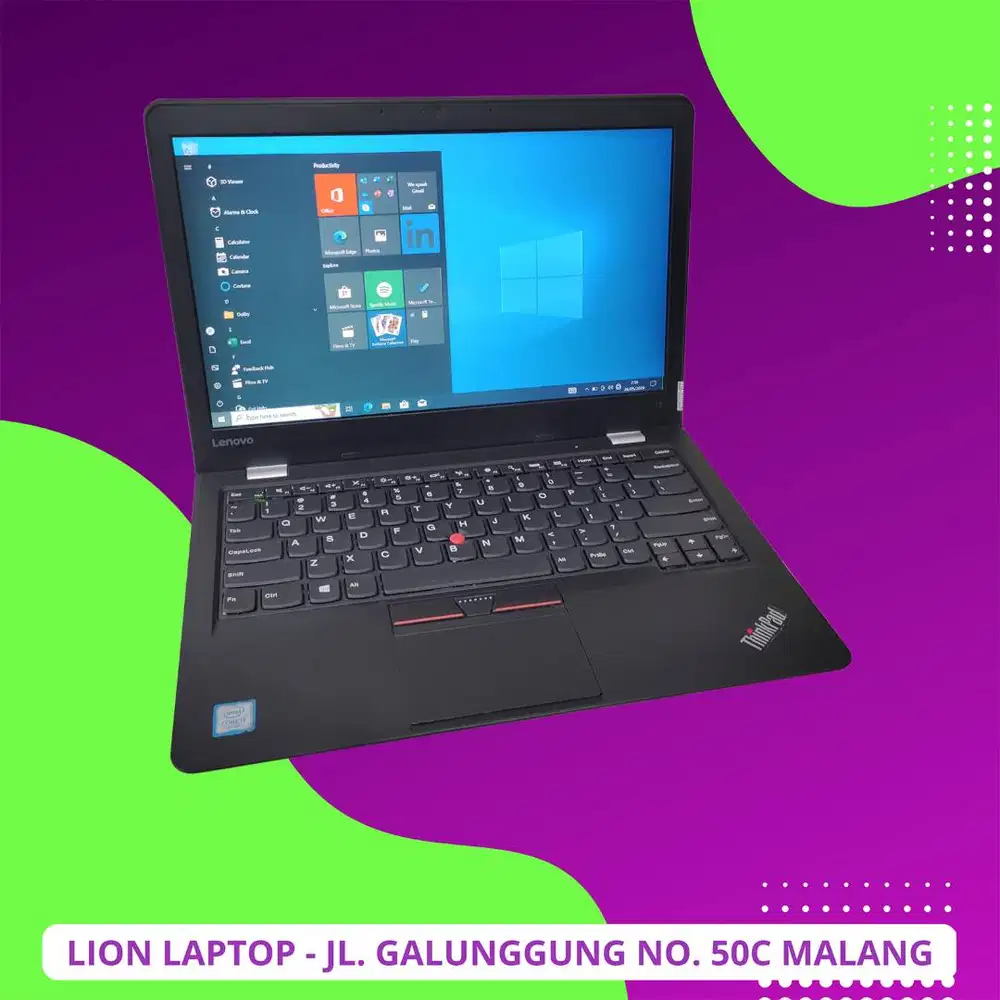 Core i3 Gen 7 Murah RAM 8GB SSD 256GB Lenovo Thinkpad 13 [07|06]