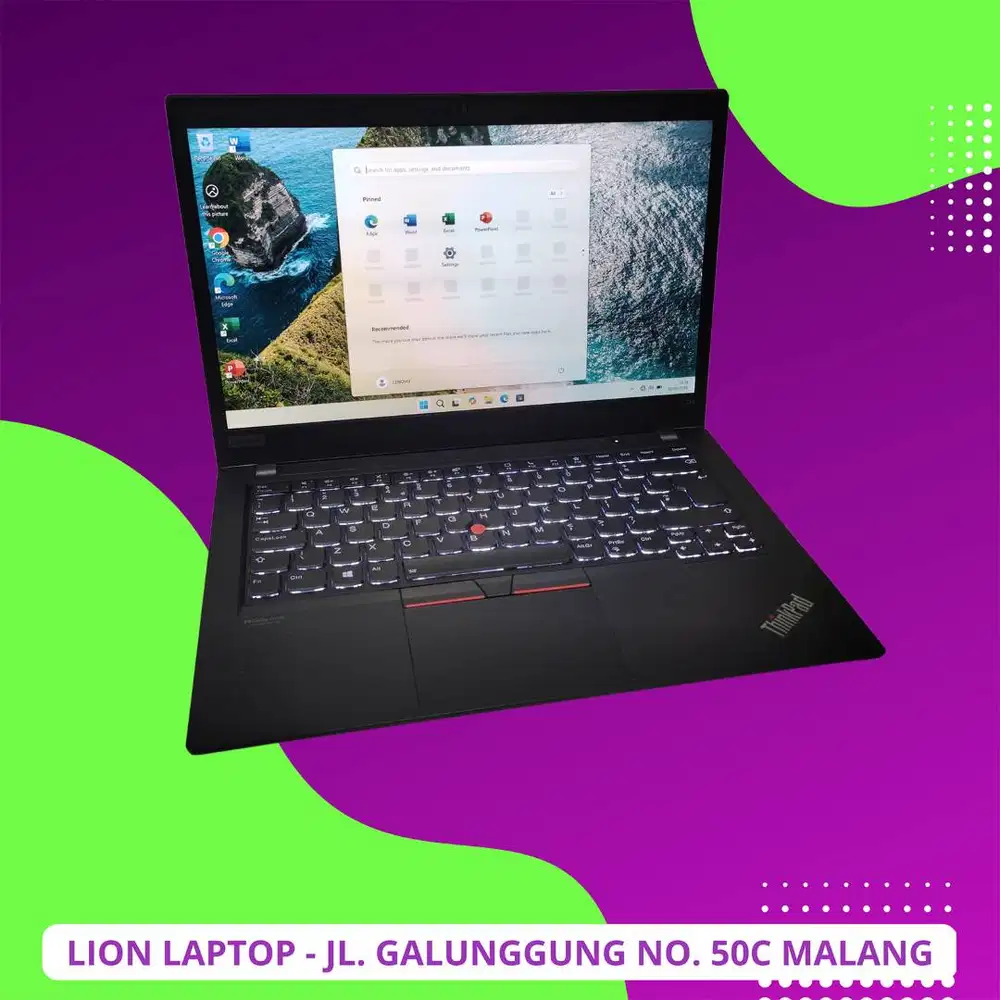 RAM 16GB i5 Gen 11 SSD 256GB Lenovo Thinkpad T14 gen 2i [07|06]
