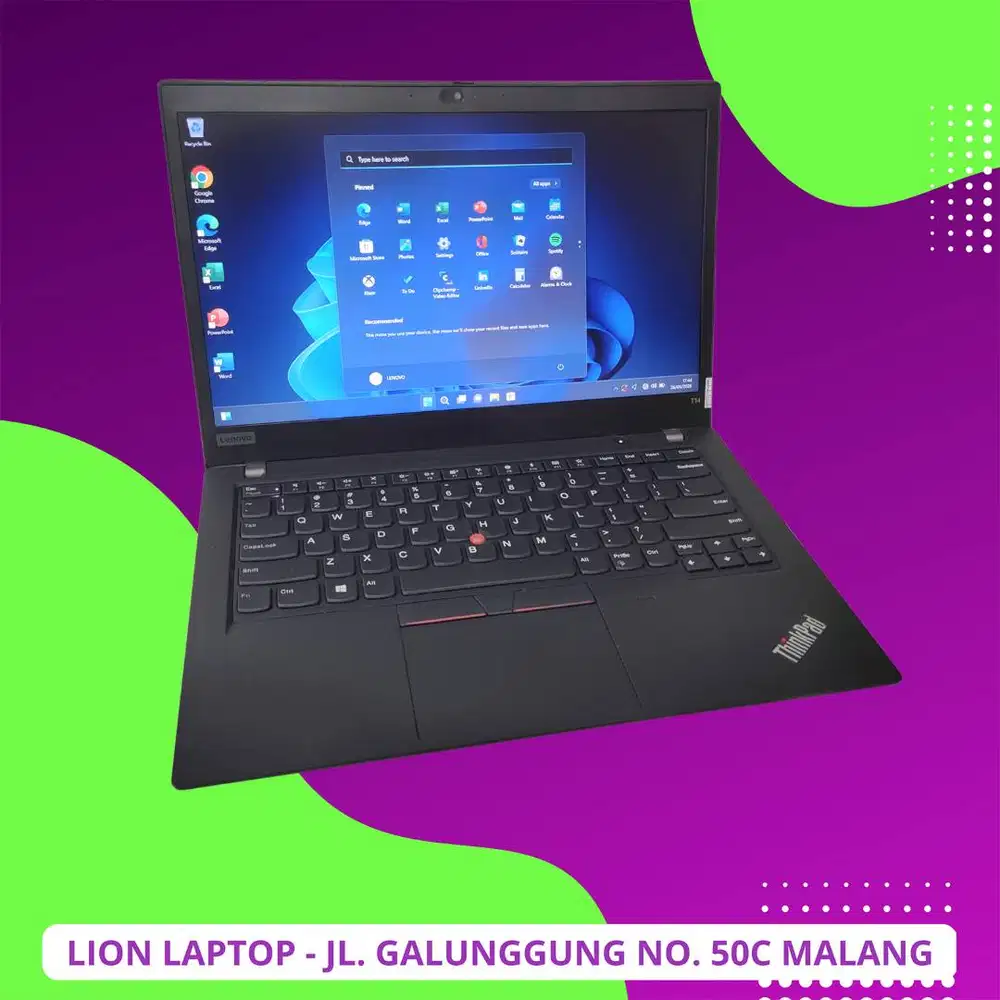 RAM 16GB i5 Gen 10 SSD 256GB Lenovo Thinkpad T14 gen 1 [07|06]