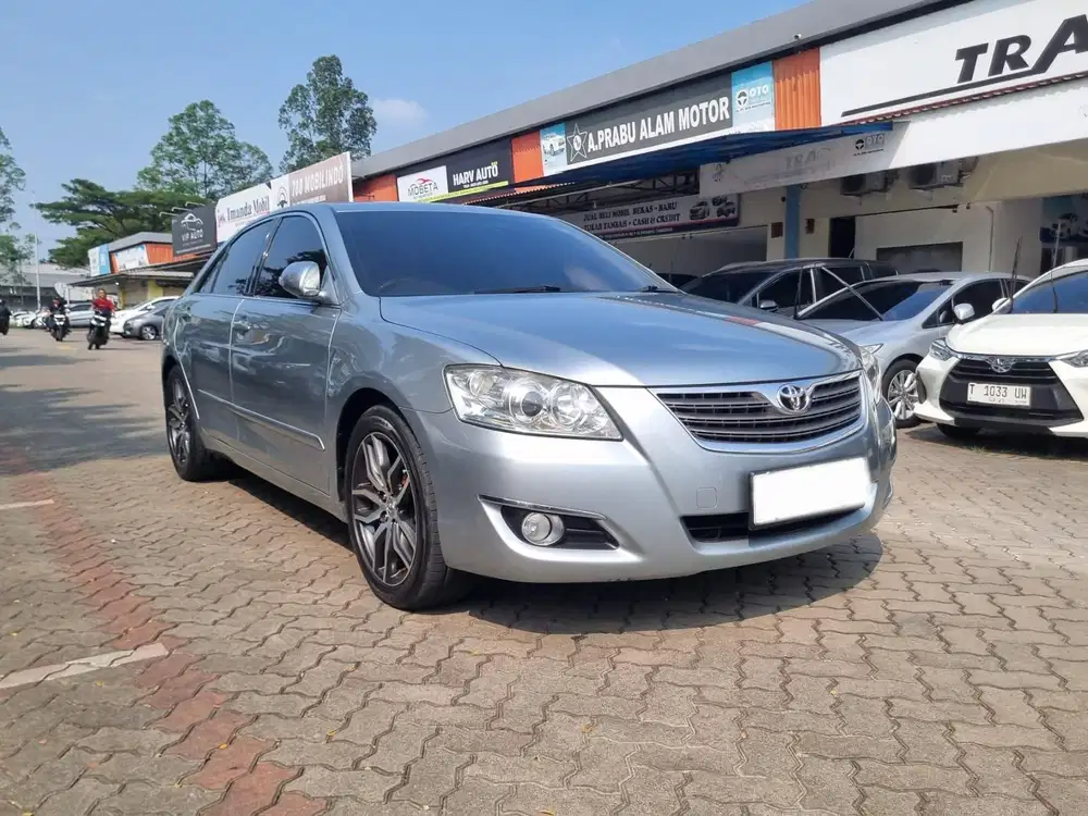 TOYOTA CAMRY G (UPGRADE V) 2.4 AT SILVER 2008 KM 105RB