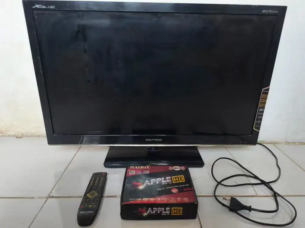 TV Polytron 40, STB dan Headset Gaming