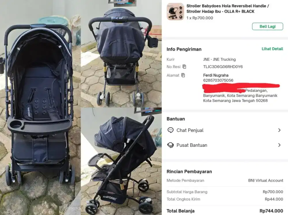 Stroller Bekas sangat terawat