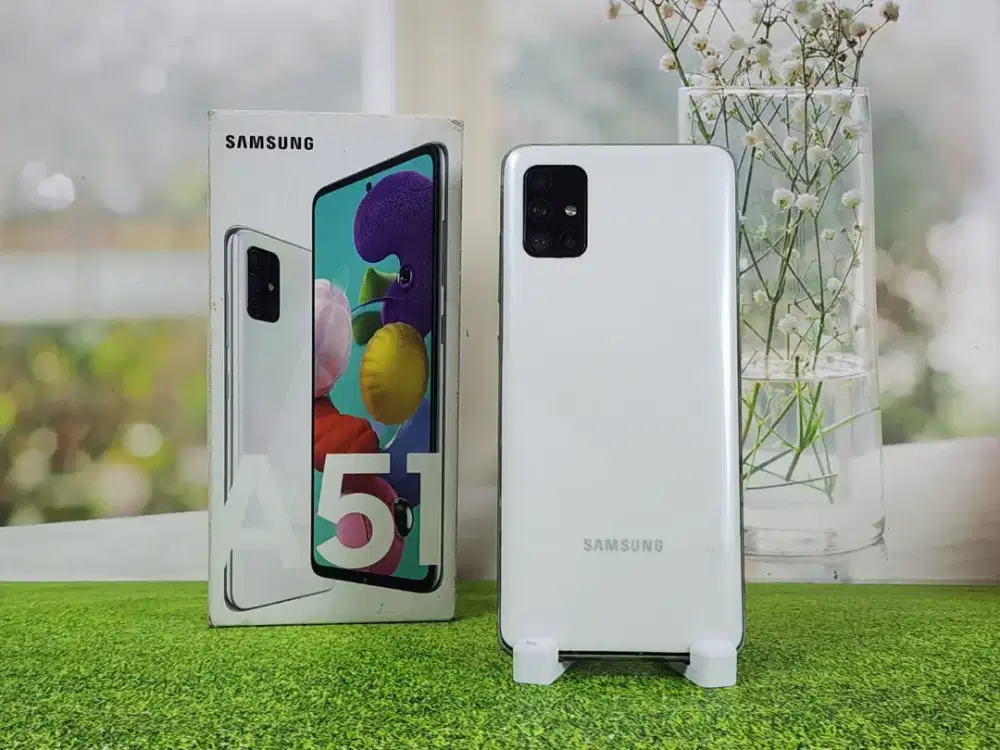 Samsung Galaxy A51 NFC 8/128 fullset Resmi SEIN