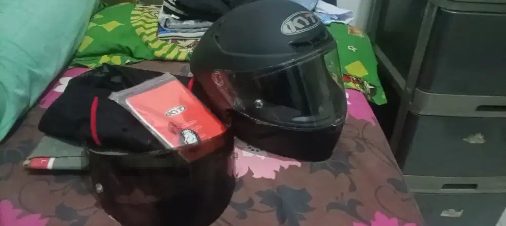 Helm KYT TTC (TT Course) size L Black Doff