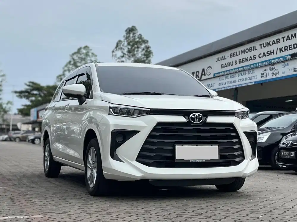 CASH TERMURAH!! TOYOTA AVANZA E MT MANUAL 2023 PUTIH, KM 41RB