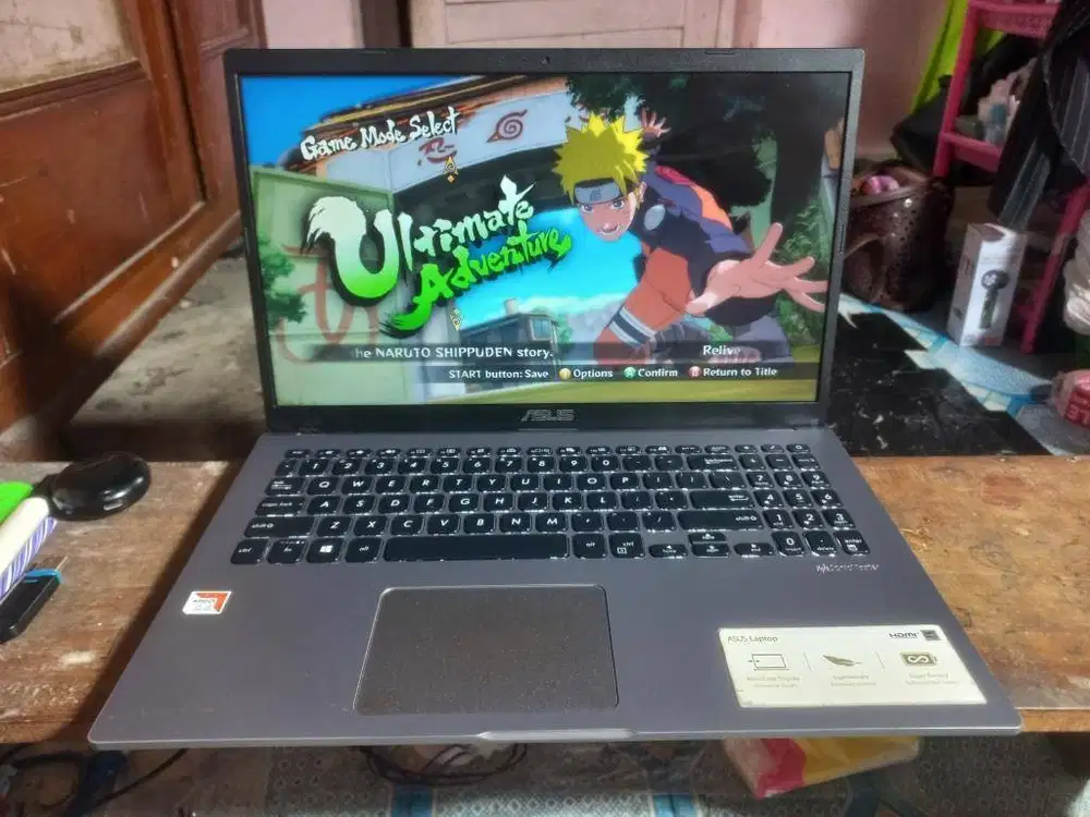 ASUS X509B 15 IN AMD A4 (i3) KEYBOARD NYALA FHD RAM 8 GB SSD FULLGAMES