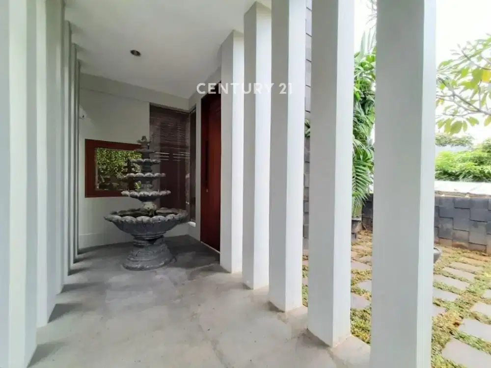 Dijual Rumah Asri Nyaman Kebayoran Heights Bintaro Bangunan Arsitek Terkenal