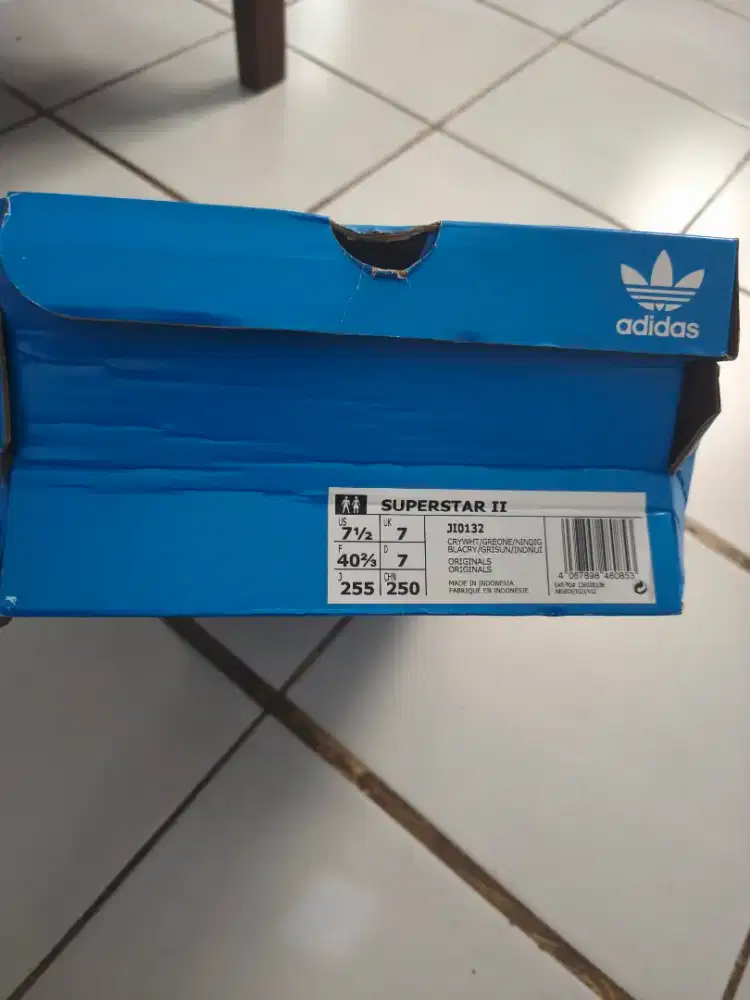 Adidas Superstar II Crystal White