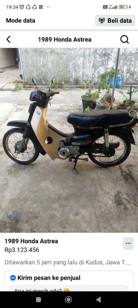 Honda astra prima 89