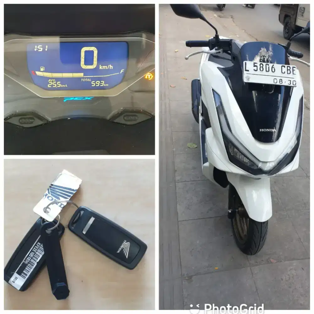 KM 500 PCX 160 ABS TH 2025 seperti baru pjk 10-2026
