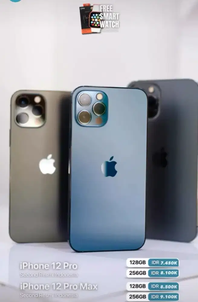 iPhone 12 pro second resmi indonesia bisa dikredit tanpa DP
