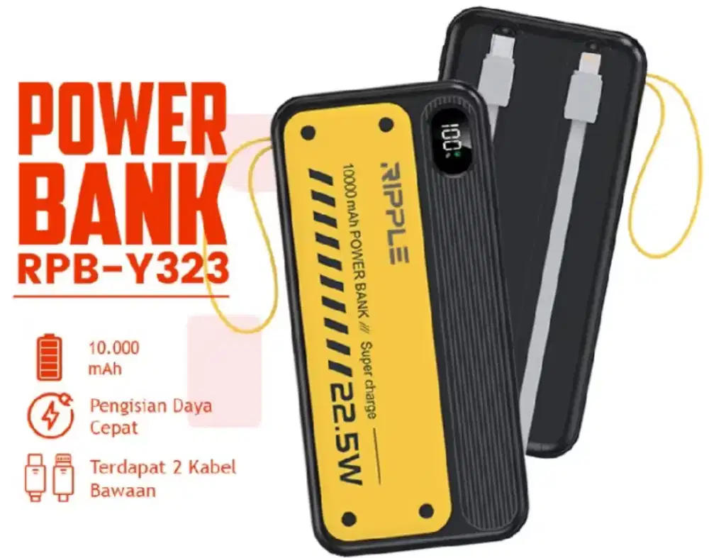 Powerbank Fast Charging Bisa Charged 5 Device Sekaligus