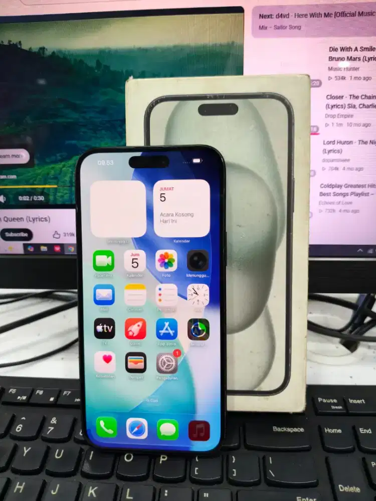 iphone 15 plus 128gb ibox fulset