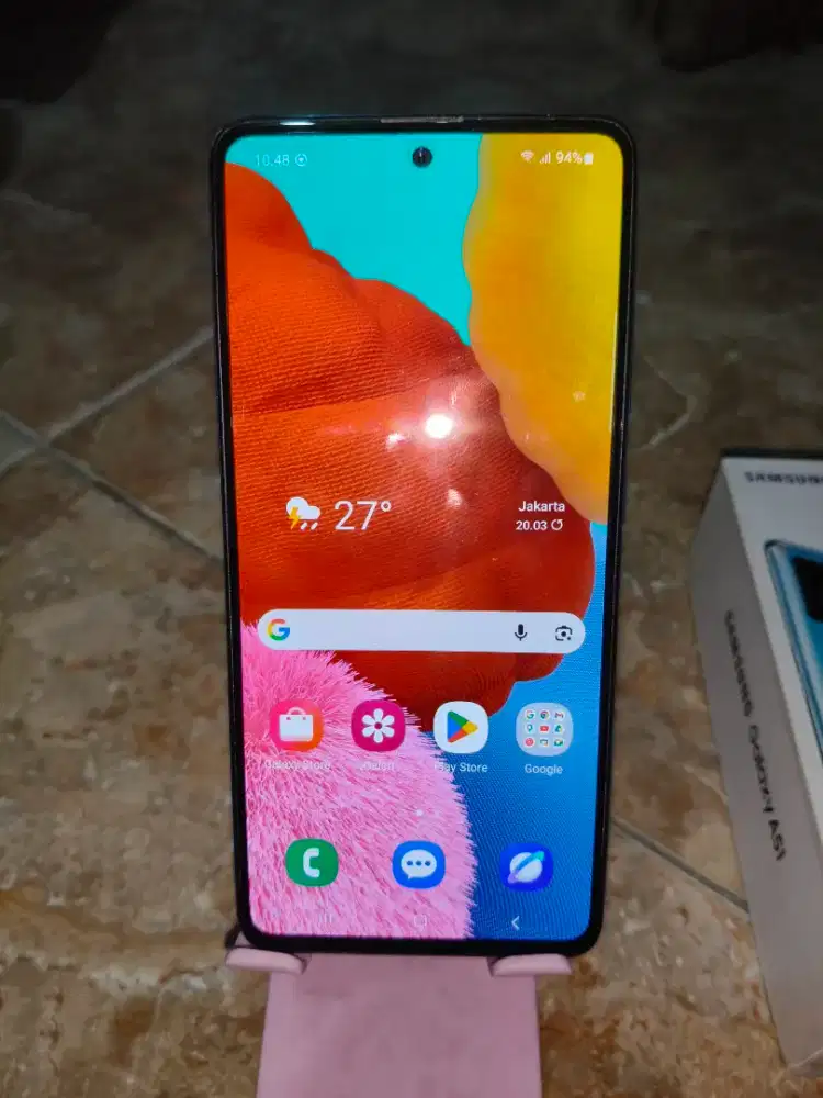 Samsung Galaxy A51 6GB/128GB Prism Crush Blue Kondisi Prima