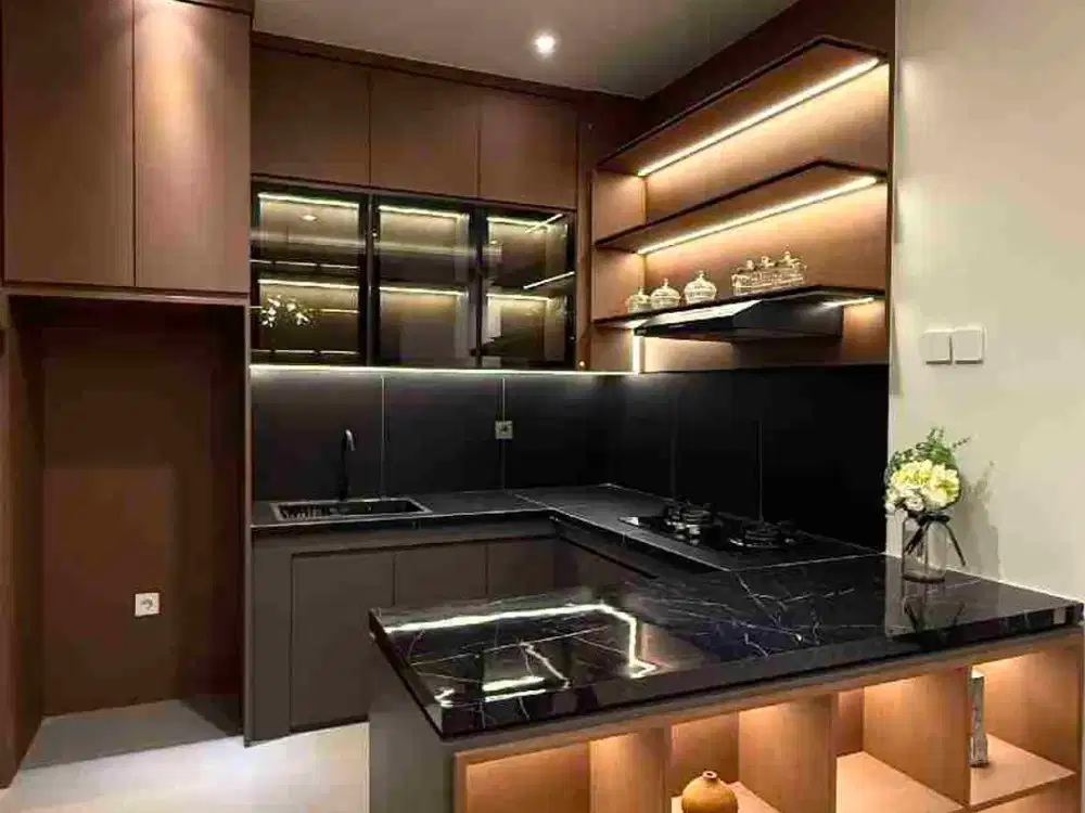 Rumah Kontemporer Jogja dekat kampus UGM full furnish: Harga Promo