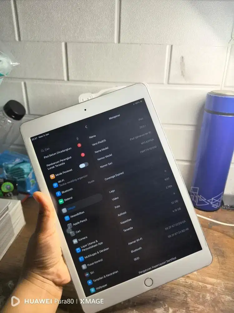iPad Generasi 8 32GB Silver Wifi Only iBox