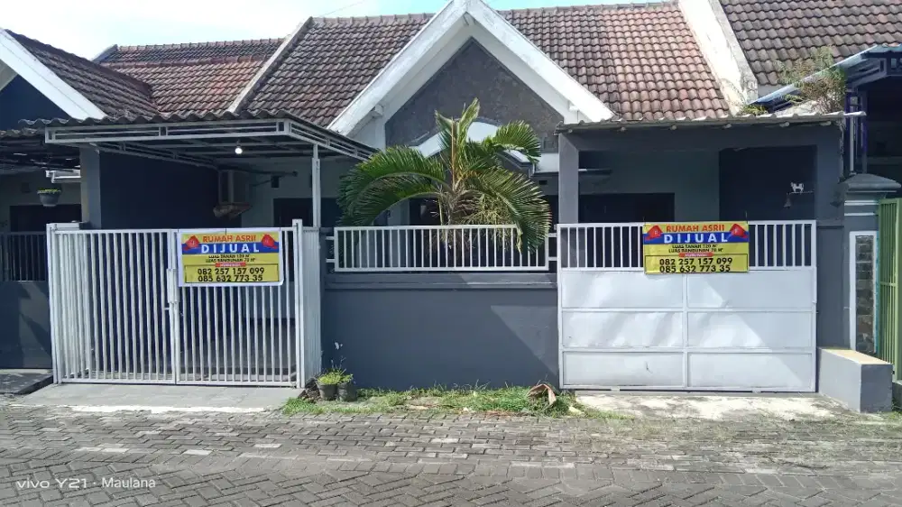 Jual Rumah Asri