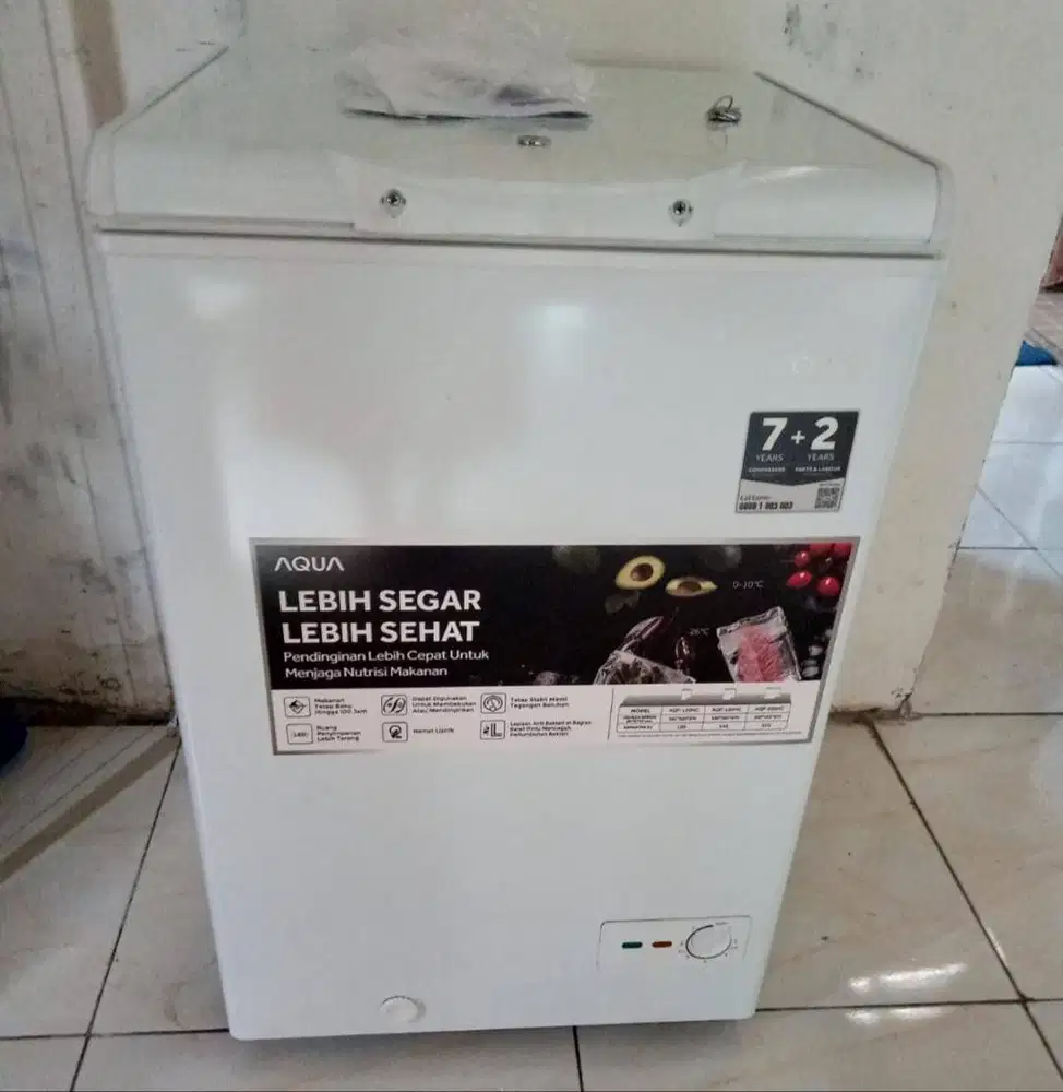 Freezer aqua 100l