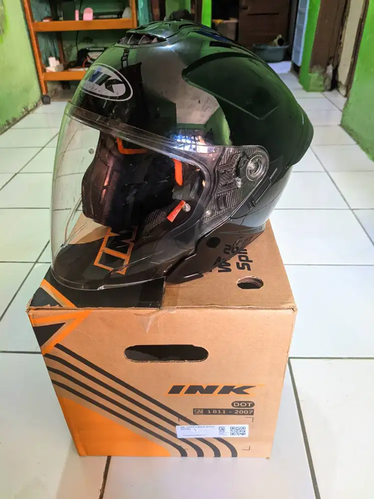 JUAL INK TERRA 2 HITAM GLOSY SIZE L
