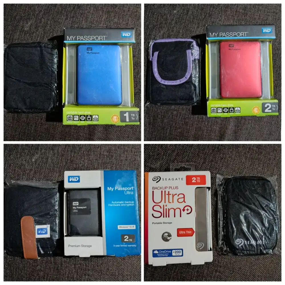 External Hardisk Komputer Laptop Notebook