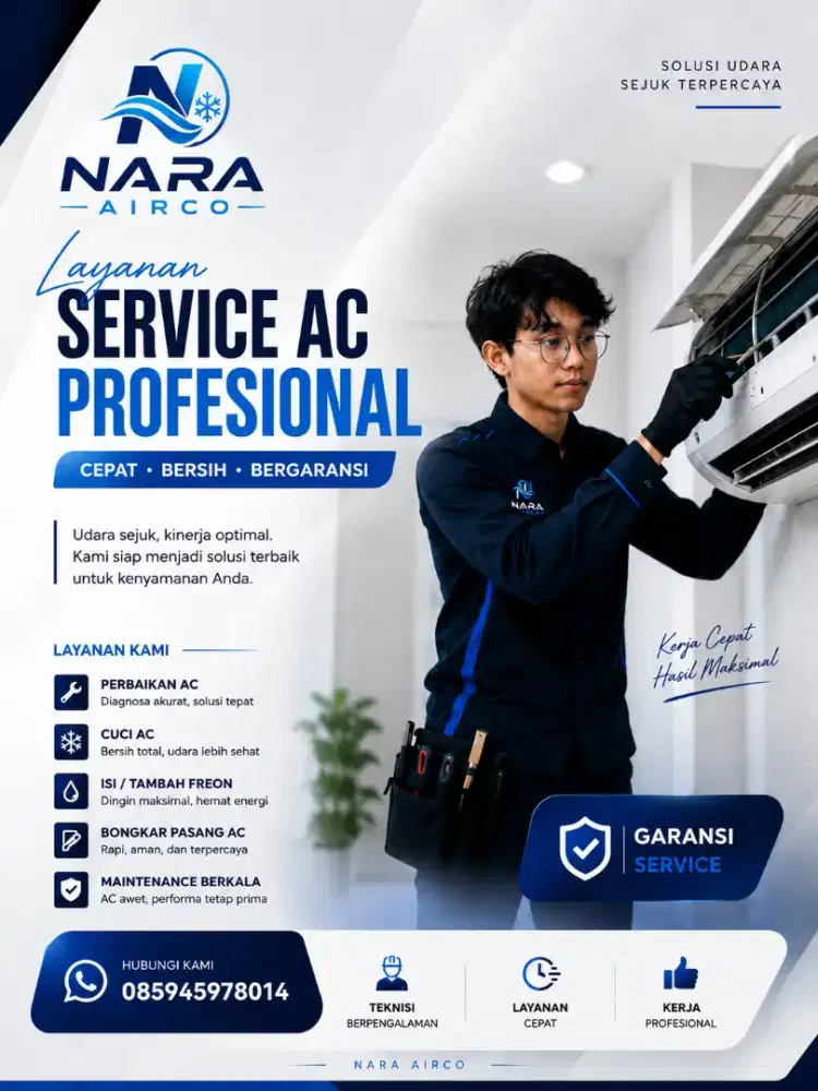 Nara Airco Jasa Service dan Cleaning Ac