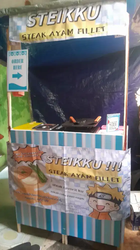 dijual stand/booth lipat baru dipakai 1 bulan