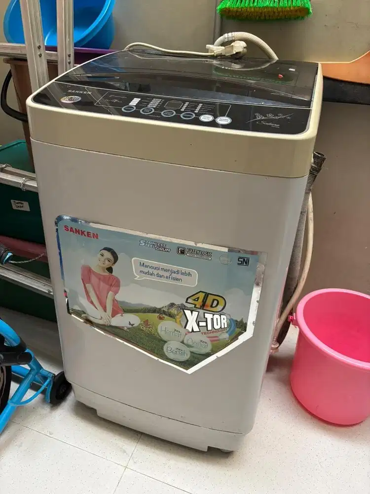 Mesin Cuci Sanken Sakura 8kg (Top Holding)