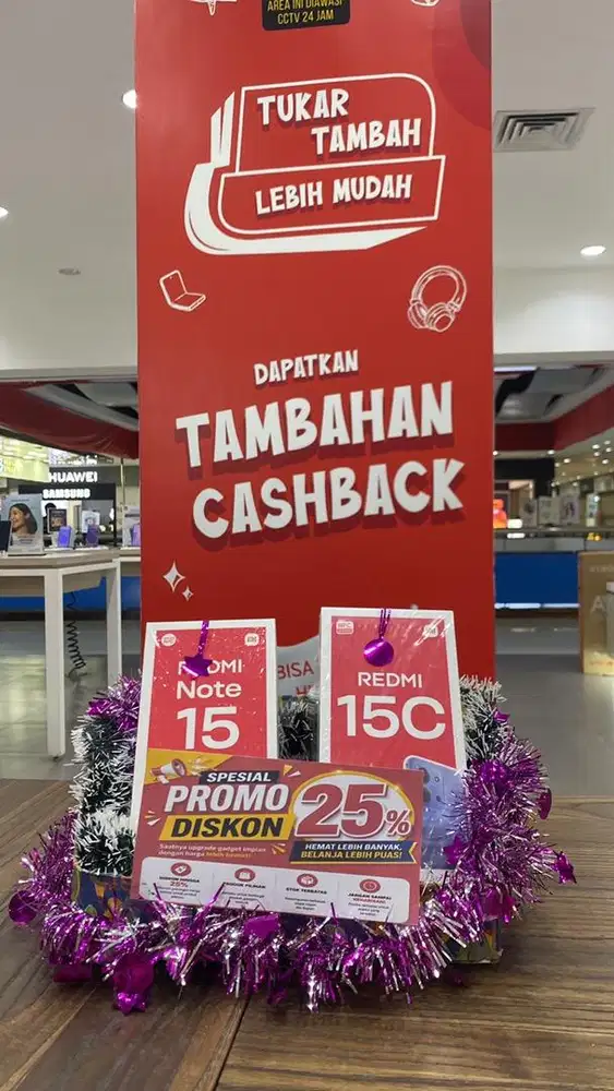 Diskon handphone xiaomi series diskon 25%