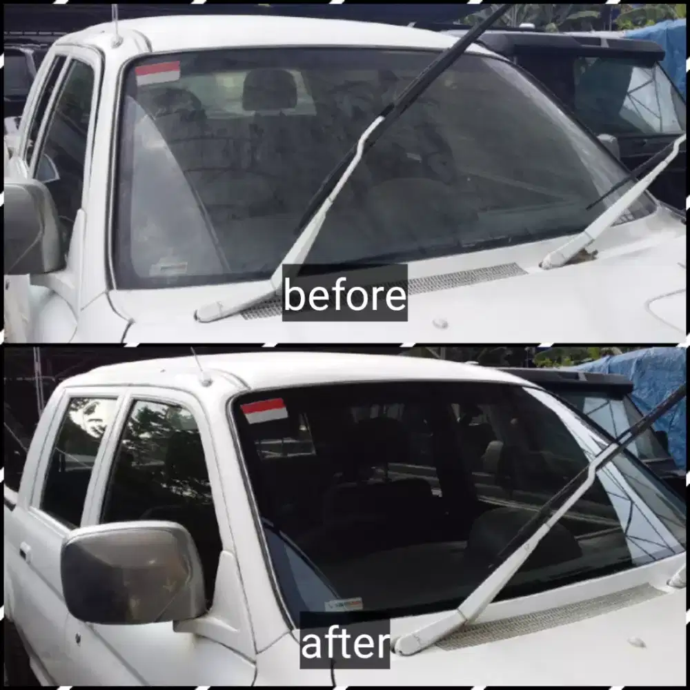 Poles Jamur Kaca Mobil