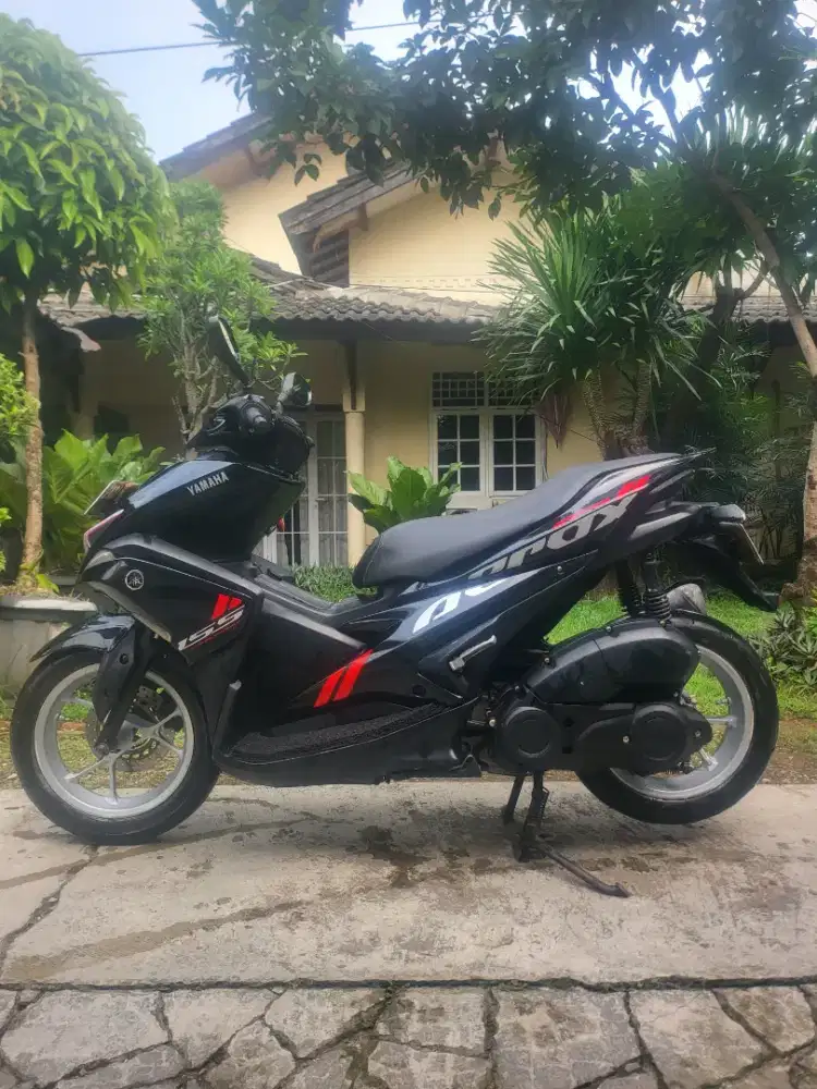Yamaha Aerox 155 VVA 2019 Hitam Surat Lengkap Mulus Orisinil