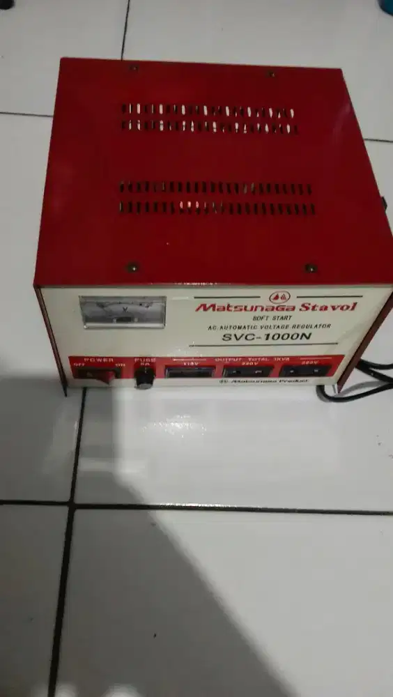 Stabilizer Bekas jarang di pakai