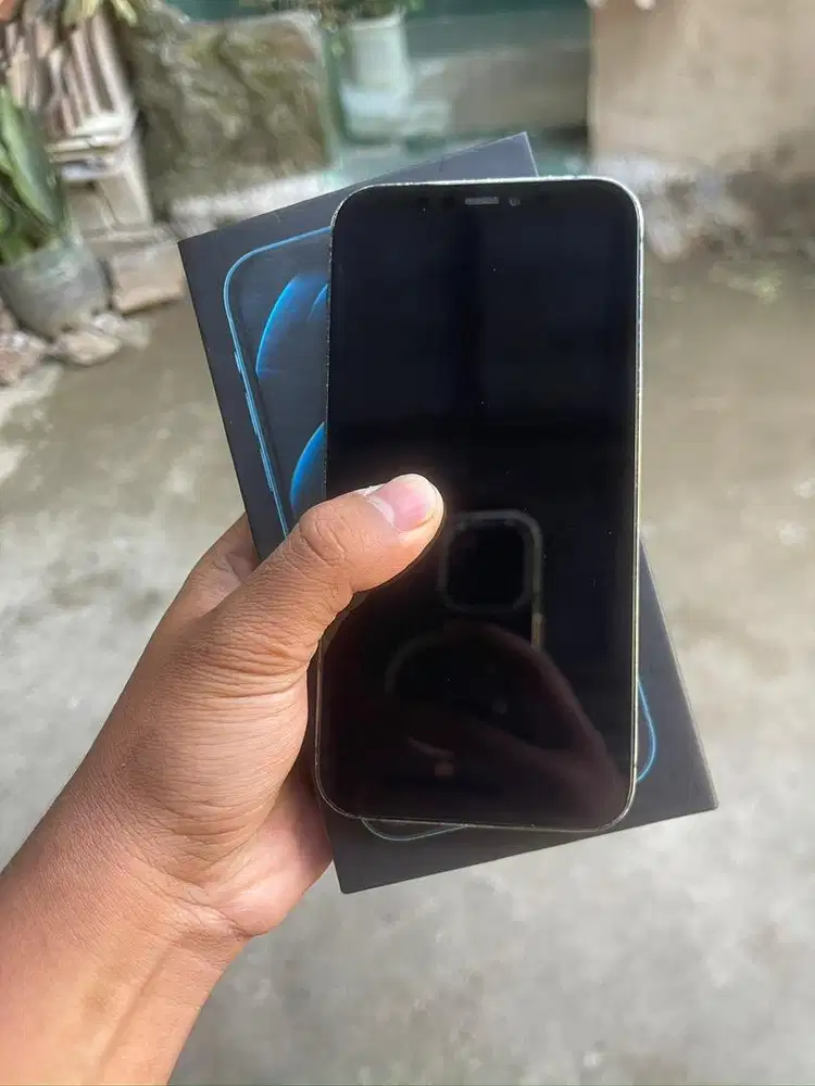 iPhone 12PRO 128GB inter hp dus kabel allop bebas reset
