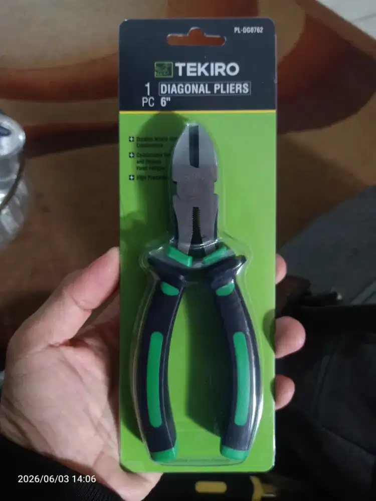 Jual Tang Potong Diagonal Tekiro 6 Inci (PL-DG0762)