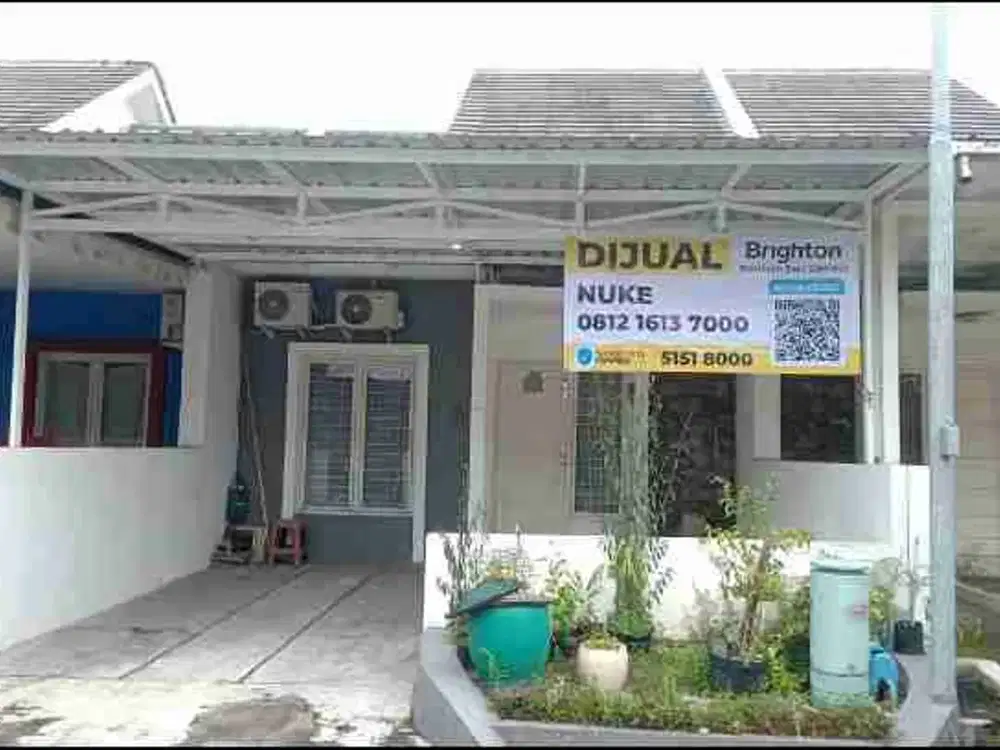 DEKAT FLY OVER BUDURAN Rumah 1 Lantai Taman Dhika Buduran Sidoarjo Siap Huni Luas 90 Meter