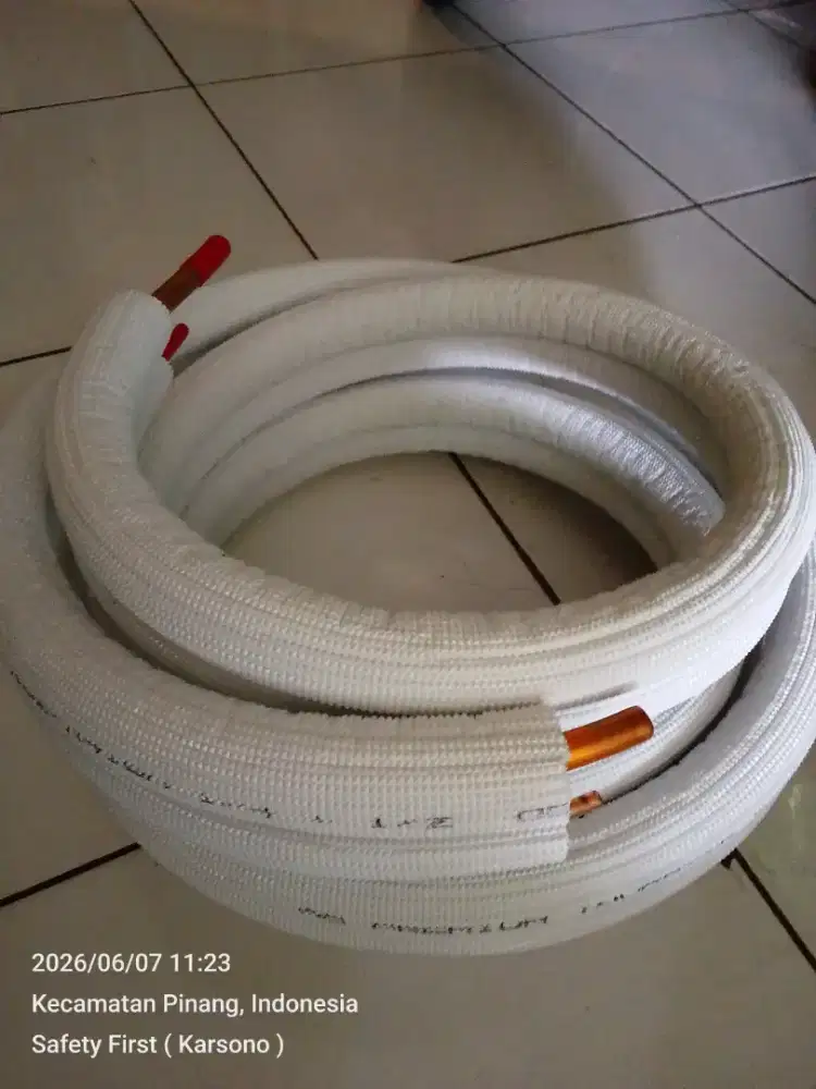 Jual Pipa AC kondisi baru.sisa proyey