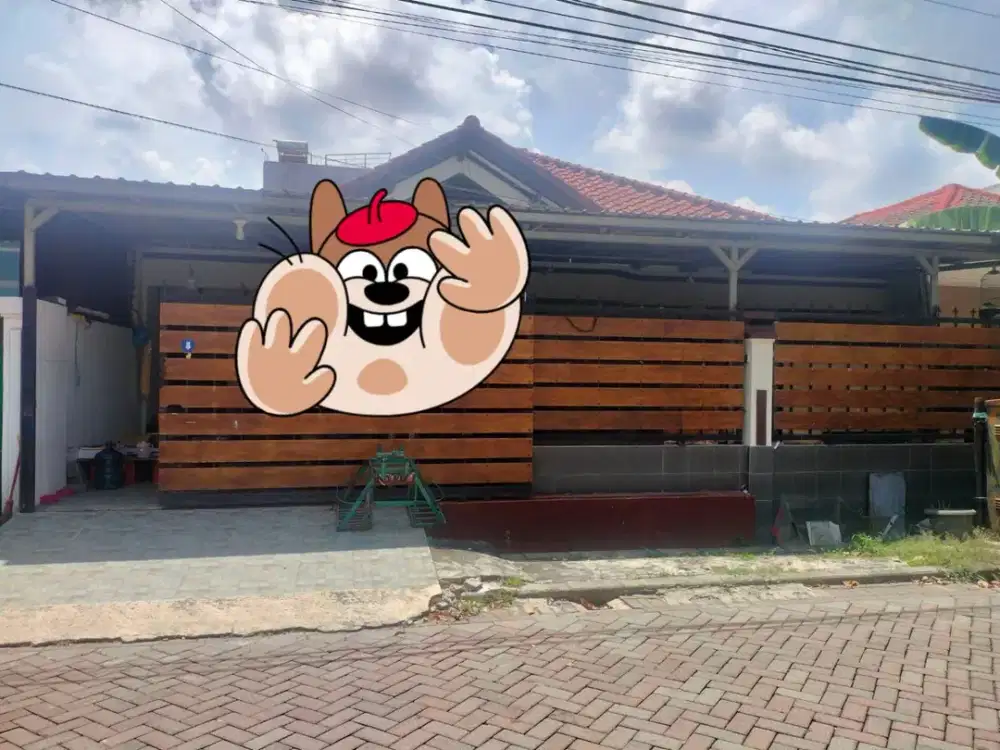 Free BPHTB dan biaya notaris. Jual BUC rumah di Satelitr Utara. Sukomanunggal Surabaya