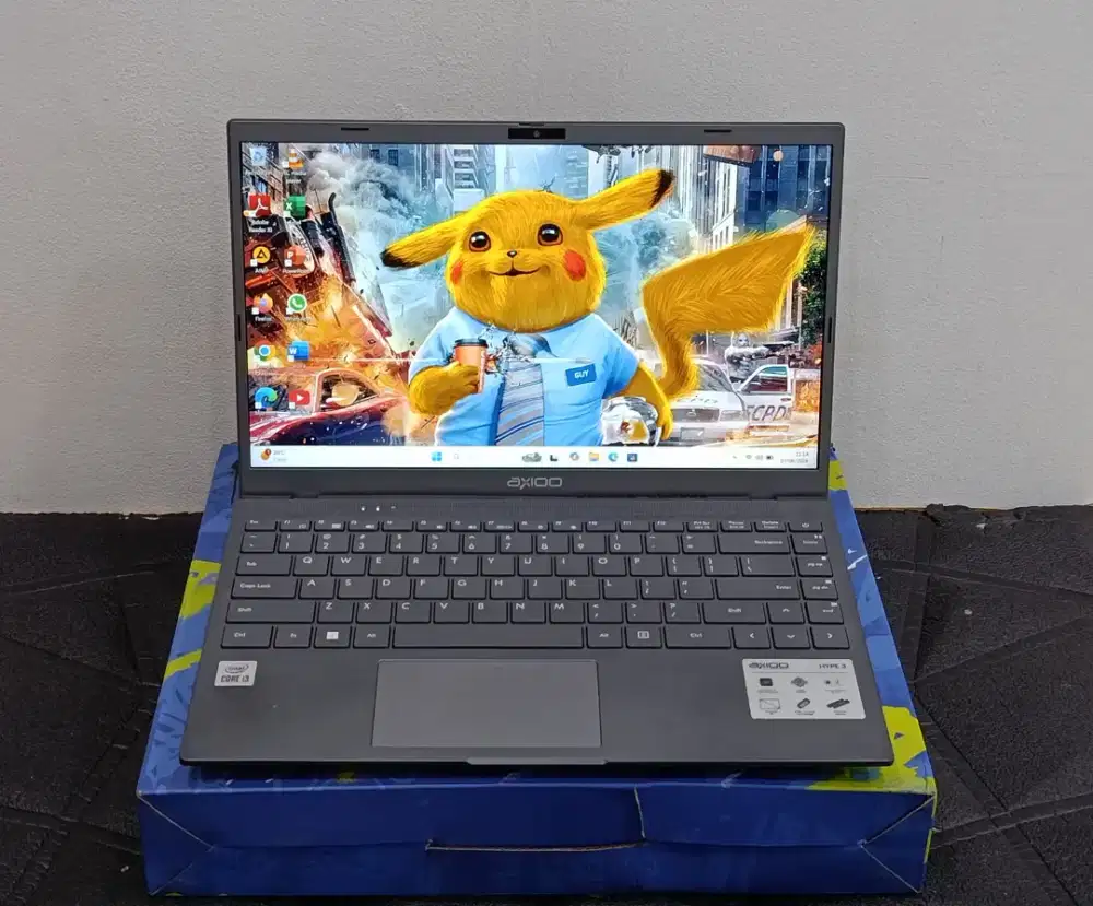 Axioo MyBook Hype 3 /Processor Intel Core i3-1005G1 RAM 8GB SSD 256GB