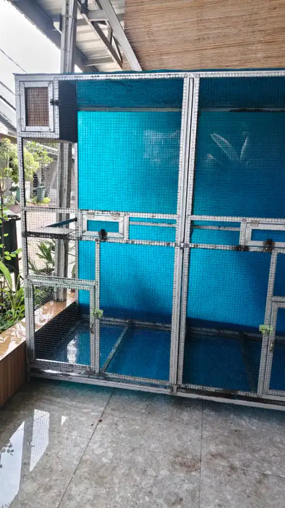Sangkar Burung Ternak Aviary Mini
