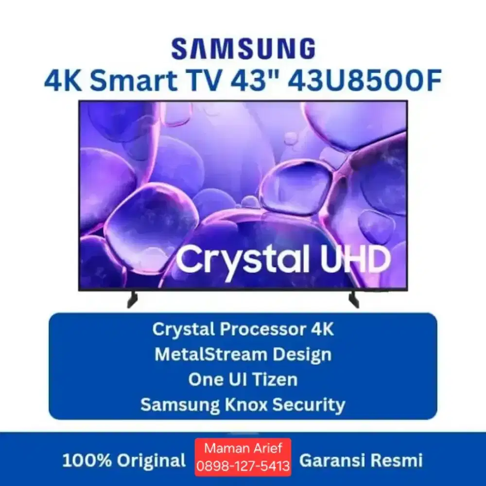 TV Samsung Smart TV U8500F 4K