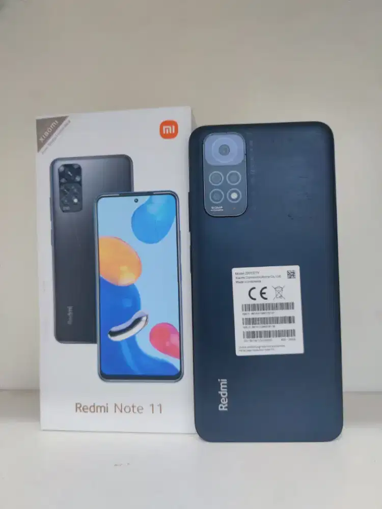 Xiaomi redmi note 11 ram 4+4/128gb lengkap